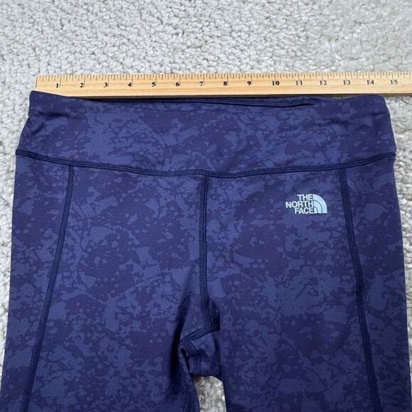 The North Face Pulse Capri Legging Blue Print - Picture 5 of 7